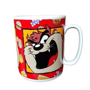Vintage 1994 Taz Tasmanian Devil Jumbo Coffee Mug 5" Tall Sakura Warner Bros